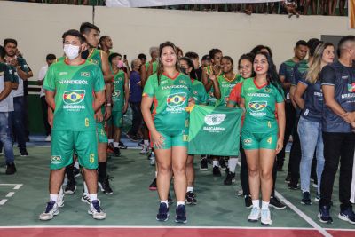 notícia: Jogos Abertos do Pará são recebidos com festa em Moju