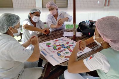 notícia: Ação de educação em saúde, no HGT, visa a segurança dos usuários e do ambiente hospitalar