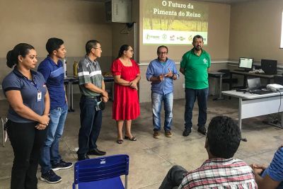notícia: Adepará participa de evento sobre a cadeia econômica da pimenta-do-reino