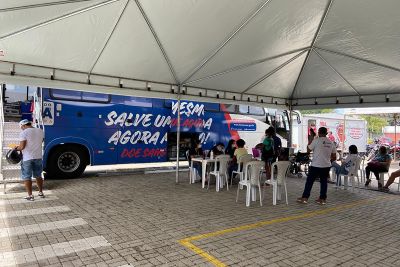notícia: Ação cidadã da Defensoria inclui doação de sangue com unidade inclusiva a PcDs