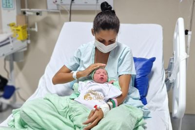 notícia: Hospital Materno-Infantil de Barcarena celebra 5 mil nascimentos