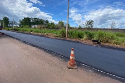 notícia: Setran prossegue com trabalhos de conservação da BR-222, em Marabá