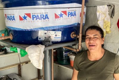 notícia: Programas Sociais da Cosanpa garantem abastecimento de água à população de baixa renda