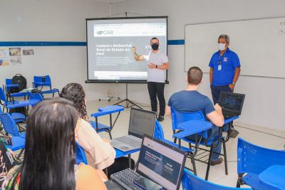 notícia: Semas capacita técnicos ambientais sobre inscrição do CAR 