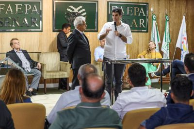 notícia: Governo do Pará e setor produtivo debatem medidas para fortalecer agronegócio