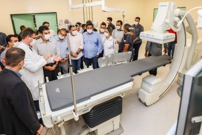 notícia: Governo entrega setor de hemodinâmica do Hospital Regional do Sudeste, em Marabá