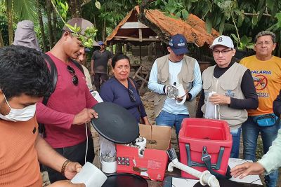 notícia: Cametá sedia treinamento sobre insetos transmissores de doenças endêmicas na região