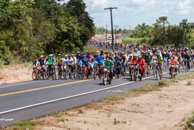 notícia: Estado entrega primeiro lote da PA-462 asfaltado e sinalizado