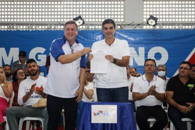 notícia: Investimento do Estado em painéis solares beneficia comunidade quilombola em Oriximiná