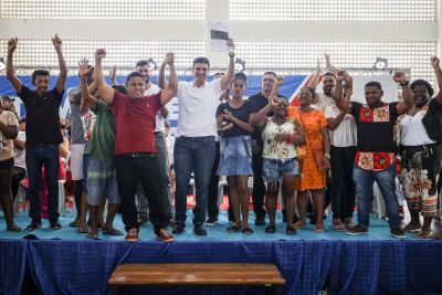 notícia: Governo do Pará entrega em Oriximiná maior Cadastro Ambiental Rural quilombola do Brasil