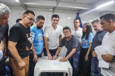 notícia: "Asfalto Por Todo o Pará" vai viabilizar 40 km de pavimentação para oito municípios do Baixo Amazonas