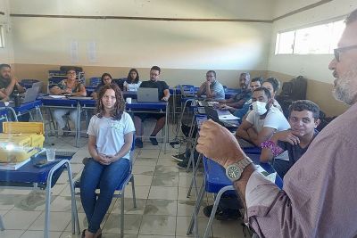 notícia: Seduc realiza workshop para educadores e alunos do distrito de Castelo dos Sonhos, em Altamira