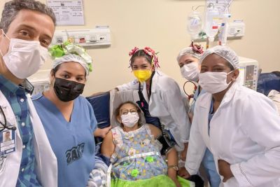 notícia: Programação junina do Abelardo Santos arrecada brinquedos e promove Arraiá  do HRAS para colaboradores e usuários