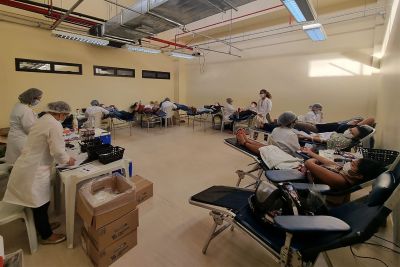 notícia: Amigos do Sangue do HRAS promovem Arraiá Solidário