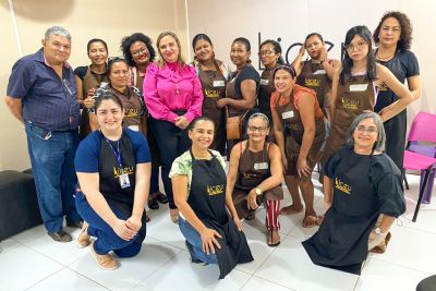 notícia: Sedeme promove oficina de capacitação em produção de biojoias em Abaetetuba