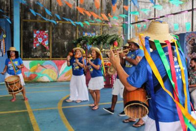 notícia: Unidade da Fasepa realiza festa junina com Arraial do Pavulagem