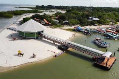 notícia: Estado entrega terminal hidroviário em Algodoal para potencializar turismo em um paraíso da costa atlântica