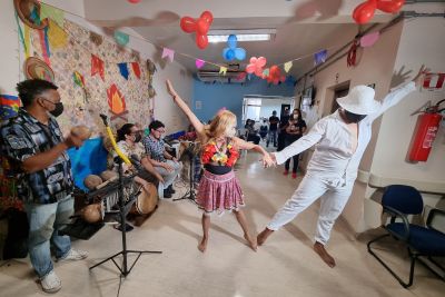 notícia: Hospital Ophir Loyola promove 'Arraiá da Doação' para incentivo da captação de sangue 