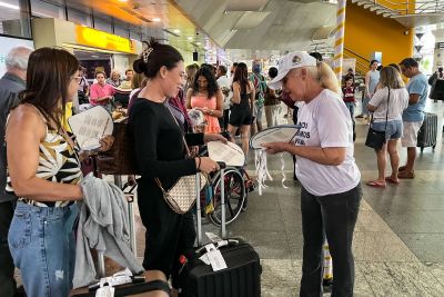 notícia: Detran realiza ação educativa na semana do Círio de Nazaré