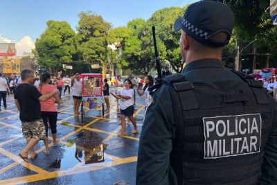 notícia: Segup monitora a Trasladação e mobiliza 1,4 mil agentes para dar segurança aos devotos