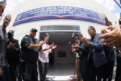notícia: Governo do Estado entrega novo prédio do Corpo Militar de Saúde em Belém