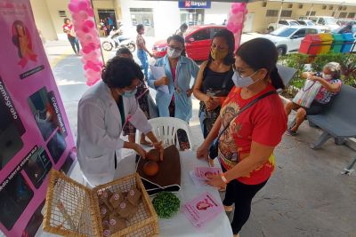 notícia: Fundação Santa Casa promove ações preventivas contra o câncer de mama