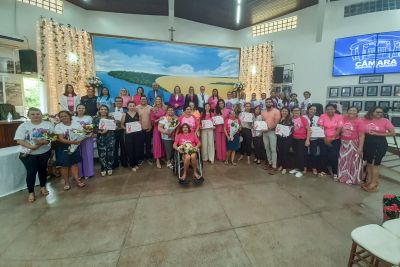 notícia: Regional do Baixo Amazonas recebe homenagens em evento alusivo ao Outubro Rosa