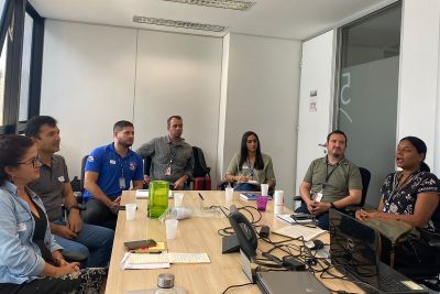 notícia: Técnicos da Semas participam de intercâmbio sobre gestão de barragens em Minas Gerais