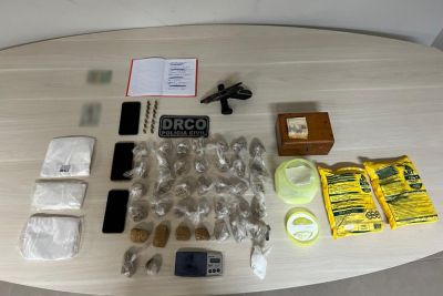 notícia: Polícia Civil prende trio por envolvimento com tráfico de drogas e facções criminosas