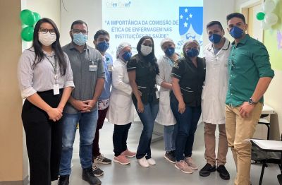 notícia: Novos membros da Comissão de Ética de Enfermagem tomam posse no HMIB