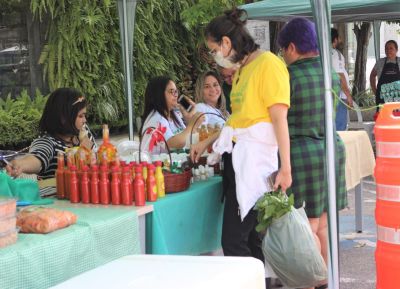 notícia: Feira da Agricultura Familiar promove hábitos alimentares saudáveis e geração de renda