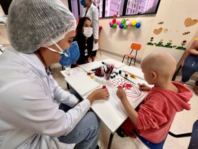 notícia: Programação especial celebra o mês das crianças no Hospital Oncológico Infantil