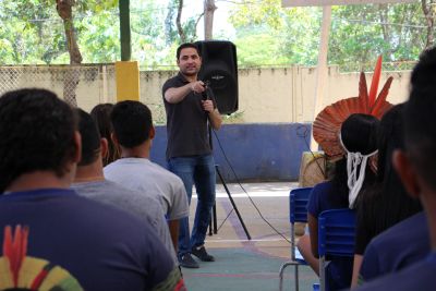 notícia: Em ação inédita, Indígenas do Oeste do Pará recebem intensivão para o Enem