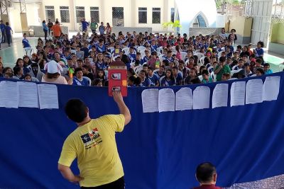 notícia: FCP leva Caravana da Leitura para região do Rio Caeté