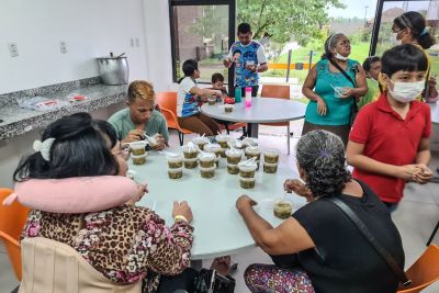 notícia: Parceria entre CIIR e Igreja Assembleia de Deus garante distribuição de sopa aos usuários PcD´s