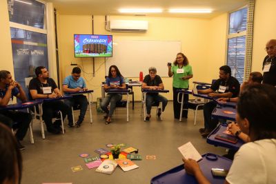 notícia: Servidores das Usinas da Paz recebem capacitação sobre Justiça Restaurativa