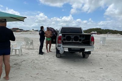 notícia: "Operação República” segue com movimentação tranquila, em Salinas, neste domingo (13)