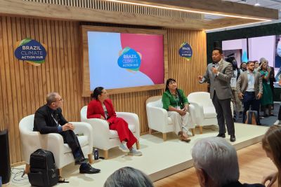 notícia: Pará na COP- 27: Estado defende legislação fundiária como base para o desenvolvimento sustentável 