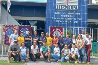 notícia: Parcerias ajudam Fundação Hemopa a coletar mais de 600 bolsas de sangue em quatro dias
