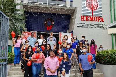 notícia: Fundação Hemopa reúne instituições parcerias em favor da doação de sangue