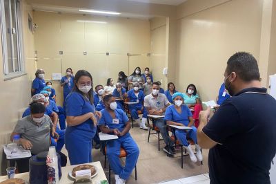 notícia: Diabetes é tema de palestra no Hospital Galileu, na Região Metropolitana de Belém
