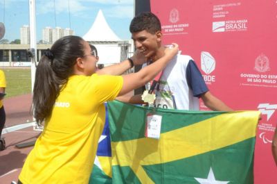 notícia: Paraenses começam Paralimpíadas Escolares com medalhas de ouro, prata e bronze