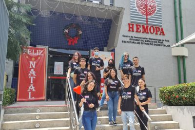 notícia: Hemopa recebe caravanas e se prepara para o dia do doador, amanhã, 25 de novembro