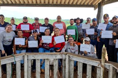 notícia: Mais de 600 agentes vacinadores já foram formados em cursos realizados pela Adepará