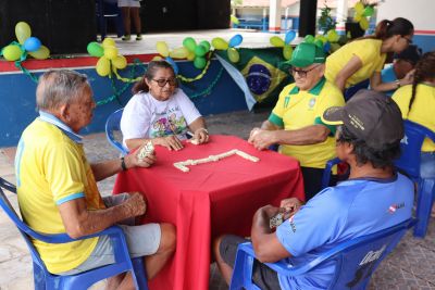 notícia: Jogos Internos do "Vida Ativa" animam os idosos do núcleo Asalp