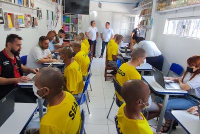 notícia: Seap e Defensoria realizam mutirão de saúde no Centro de Recuperação de Castanhal  