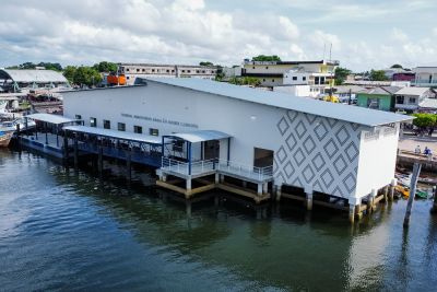 notícia: População de Portel recebe Terminal Hidroviário reconstruído e equipado