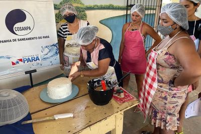 notícia: Cosanpa promove curso de confecção doces e salgados na cidade de Castanhal