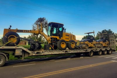 notícia: Sefa apreende  pá carregadeira e dois compactadores em Carajás