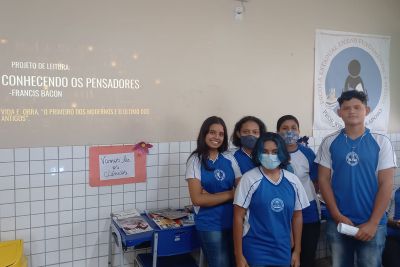 notícia: Projeto 'Conhecendo os Pensadores' incentiva leitura em alunos da rede pública 